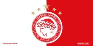 Επίσημο γραφικό ανακοίνωσης σε λευκό και κόκκινο
