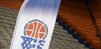 Το λογότυπο της ΕΟΚ με την ελληνική σημαία