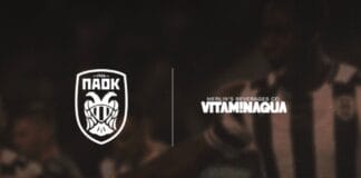Γραφικό συνεργασίας του ΠΑΟΚ με τη Vitamin Aqua